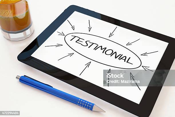 Testimonial Stock Photo - Download Image Now - 2015, Advice, Business