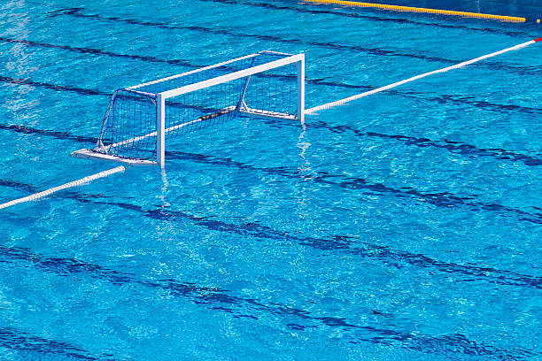 puerta de waterpolo - water polo fotografías e imágenes de stock