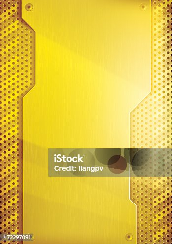 istock Stainless Steel with perforation 472297091