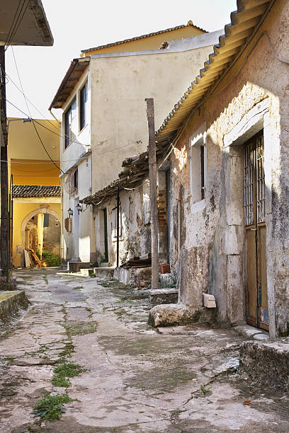 istock Lakones village. Corfu  island. Greece 472297940
