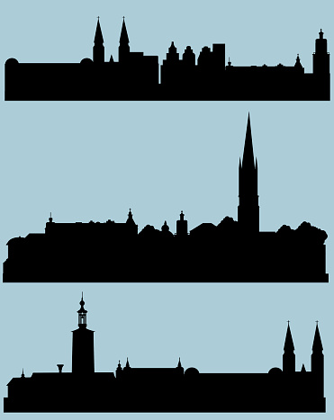 Vector Stockholm Silhouette