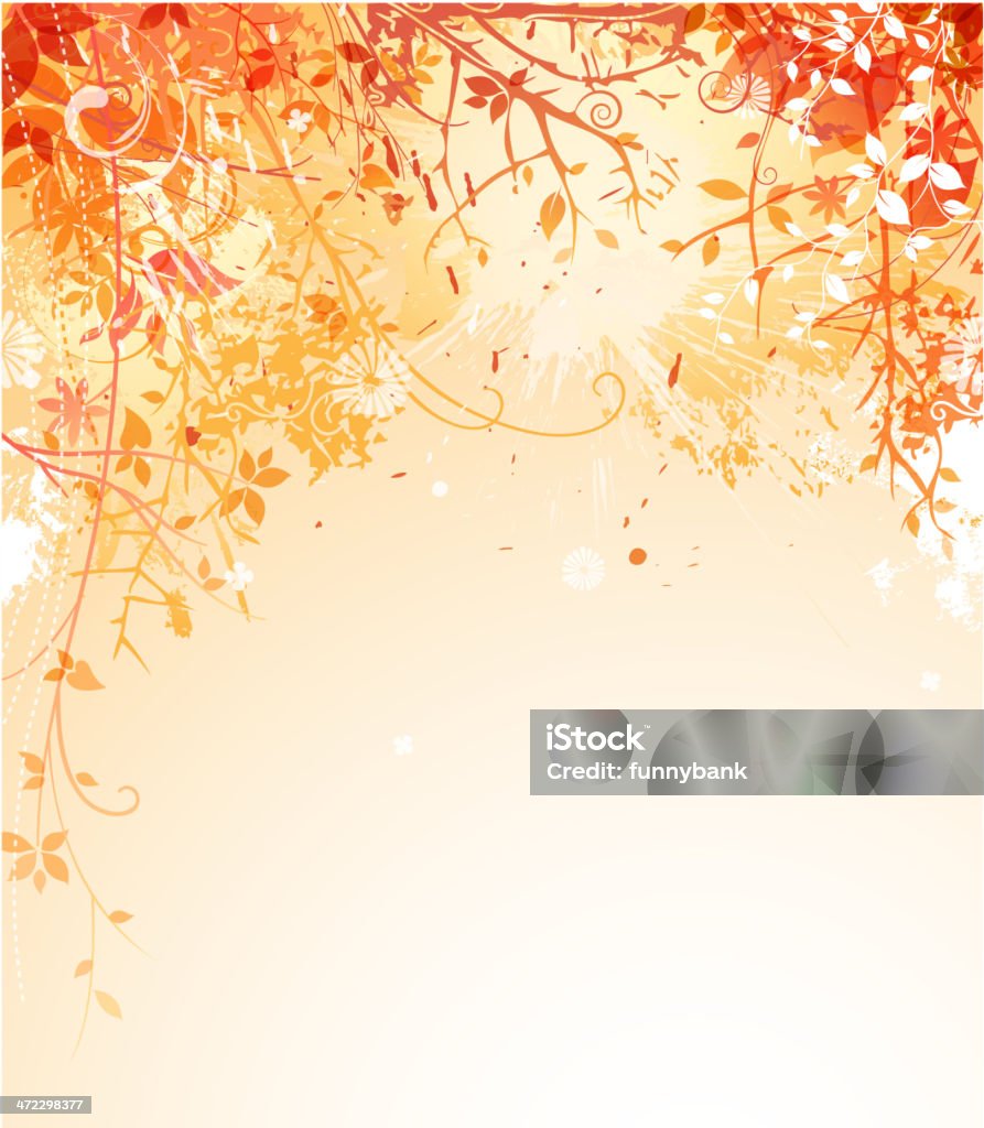 Весенний лист backround - Векторная графика Взрывающийся роялти-фри