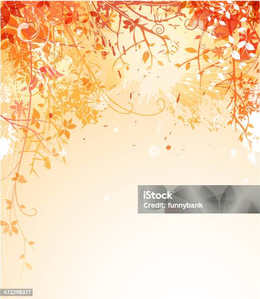 Весенний Лист Backround — стоковая векторная графика и другие изображения на тему Взрывающийся - Взрывающийся, Весна, Абстрактный
