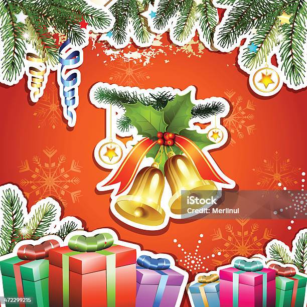 クリスマスの鈴とギフト - イラストレーションのベクターアート素材や画像を多数ご用意 - イラストレーション, クリスマス, クリスマスプレゼント