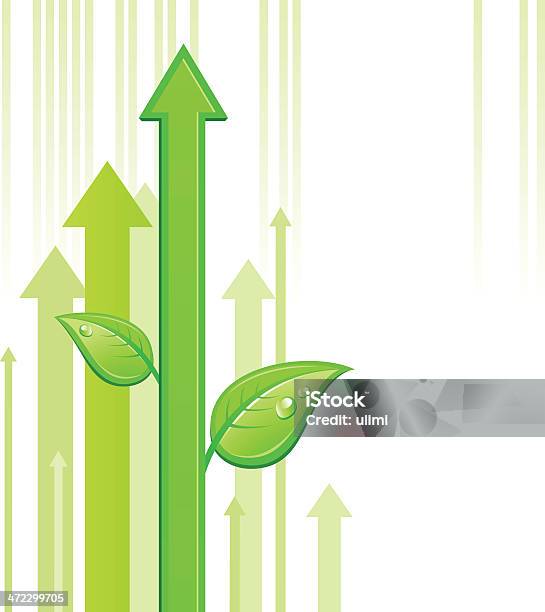 Zielona Strzałka - Stockowe grafiki wektorowe i więcej obrazów Biznes - Biznes, Dekoracja, Element projektu