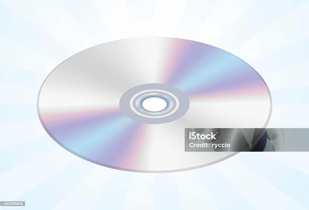 Вектор изометрические cd или dvd - Векторная графика Изометрическая проекция роялти-фри