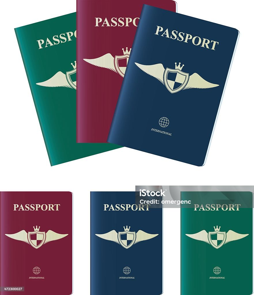 passport - clipart vectoriel de Affaires Finance et Industrie libre de droits