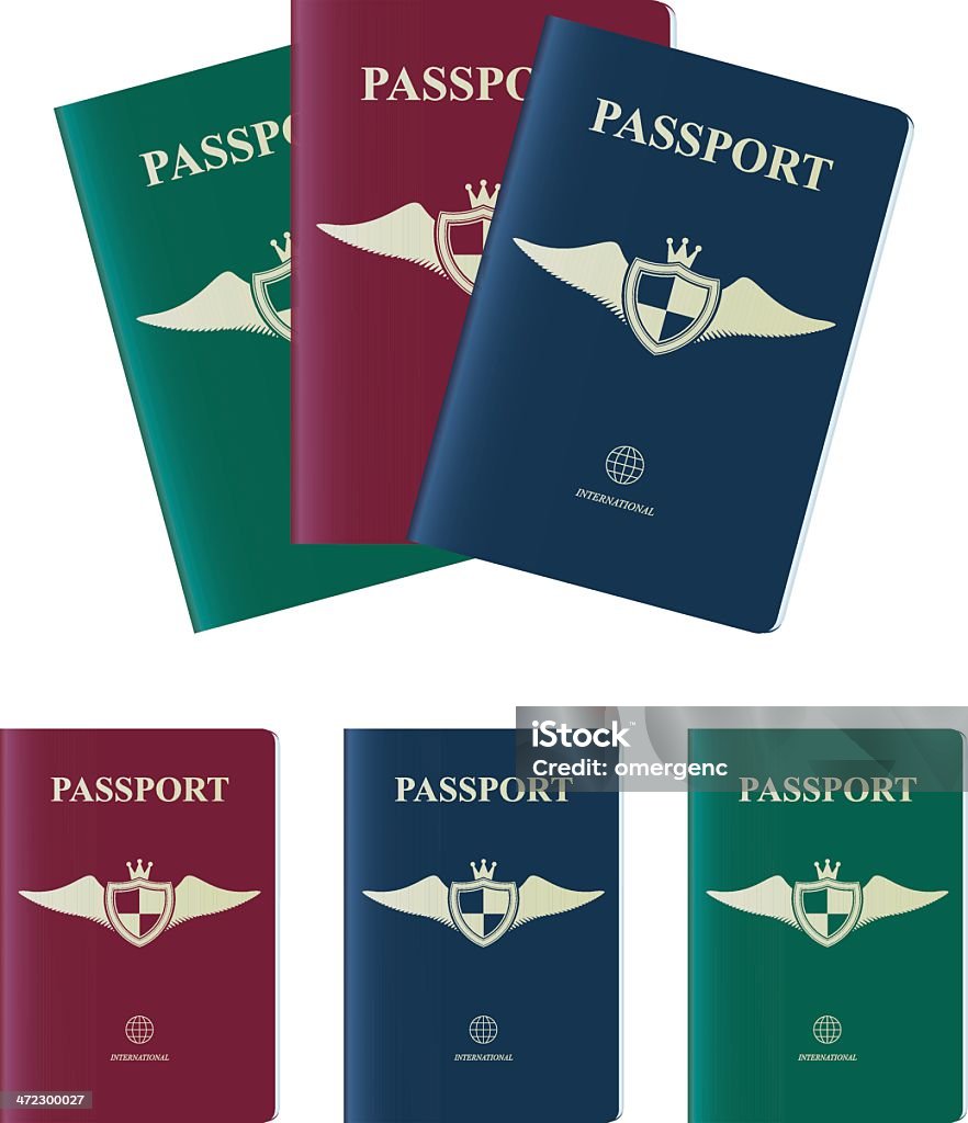 パスポート - アイデンティティーのロイヤリティフリーベクトルアート
