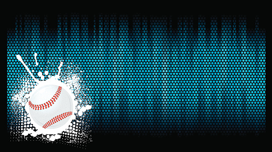 Baseball Type Background Baseball Background Stock Illustration - Download Image Now - Baseball ...