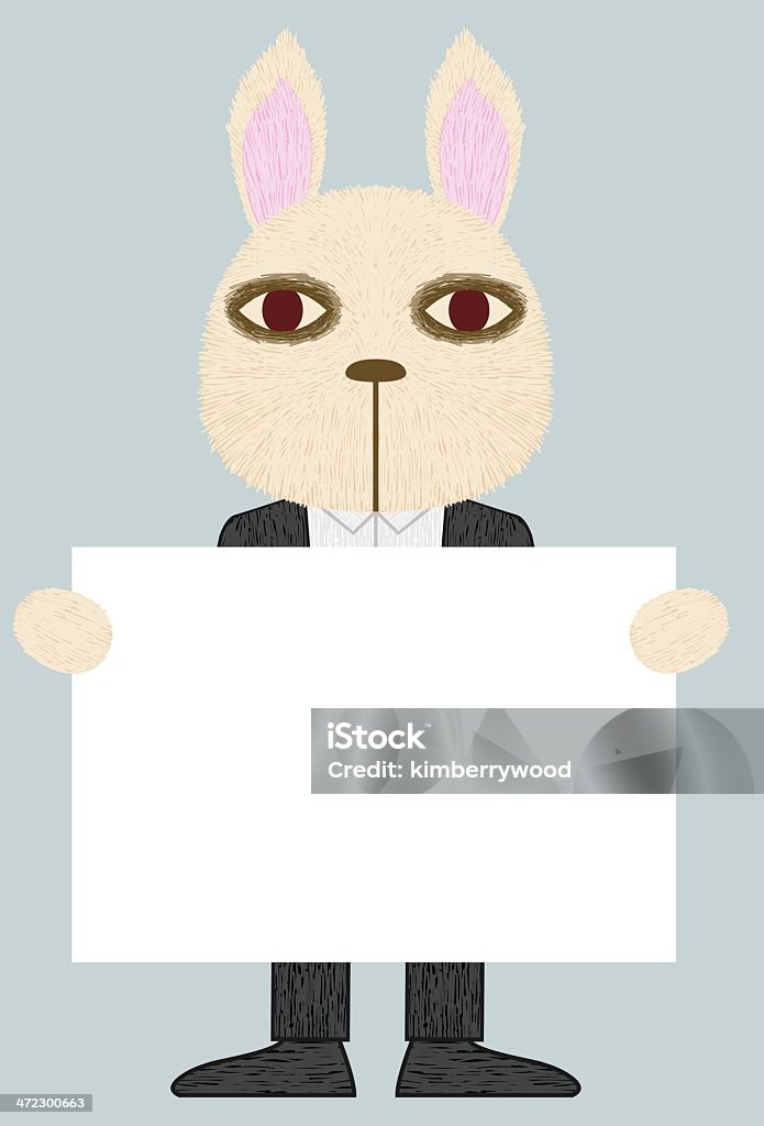 Кролик - Векторная графика Аватарка роялти-фри