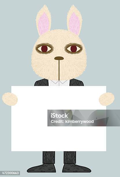 Кролик — стоковая векторная графика и другие изображения на тему Аватарка - Аватарка, Бессмысленный рисунок, Бессонница