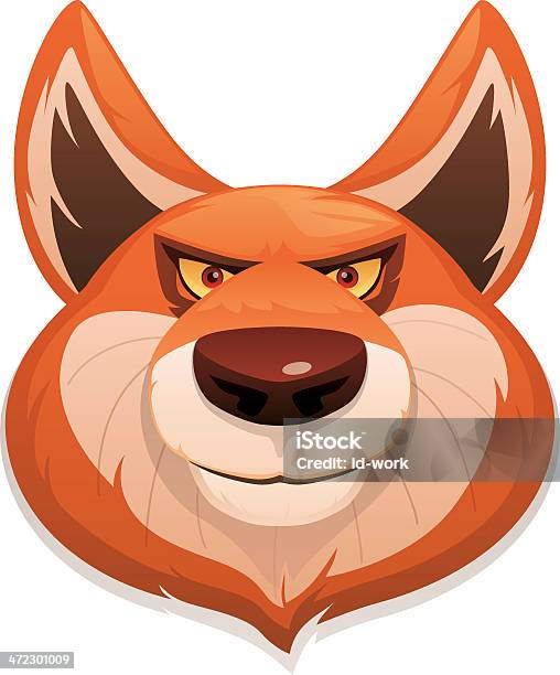 Vetores de Fox O Mascote e mais imagens de Raposa - Cão Selvagem - Raposa - Cão Selvagem, Clip Art, Animal