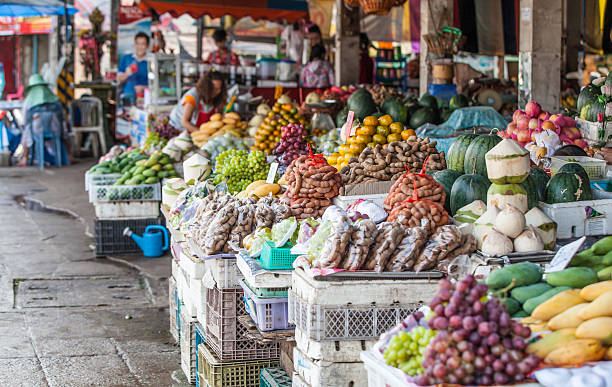istock Tropical fruits and Vegetables 472302040
