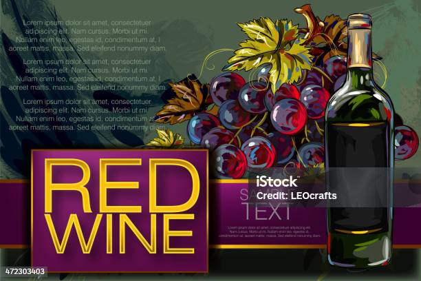 Deliciosos Vinho - Arte vetorial de stock e mais imagens de Plano - Documento - Plano - Documento, Vinho, Arte