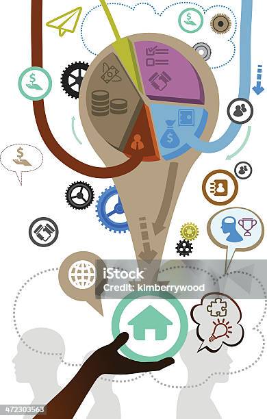 Vetores de Renda e mais imagens de Caridade e assistência - Caridade e assistência, Dente de Engrenagem, Aprimoramento