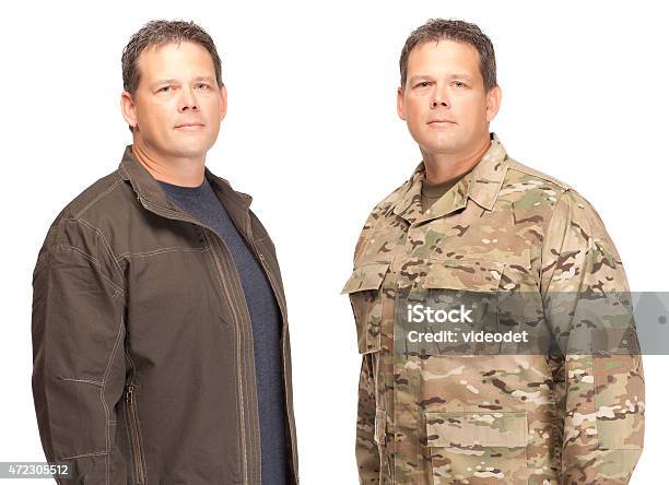Soldier Retiring From Us Military Stock Photo - Download Image Now - Civilian, Armed Forces, Veteran