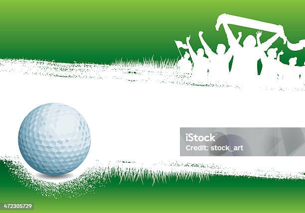 Fond Vert Golf Vecteurs libres de droits et plus d'images vectorielles de Golf - Golf, Silhouette - Contre-jour, Activité de loisirs