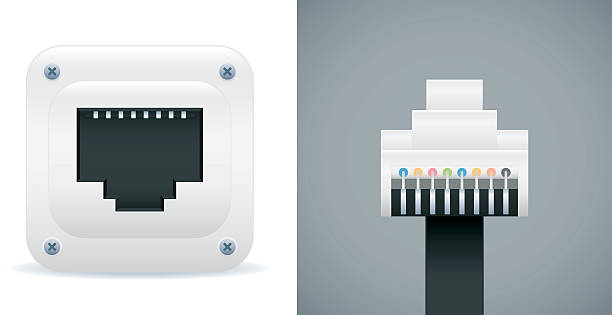 Network Socket Graphics 60+ Network Connection Plug Socket Illustrations, Royalty-Free Vector ...