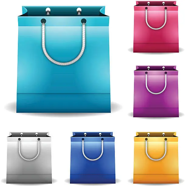 Vector illustration of Shopping Bags
