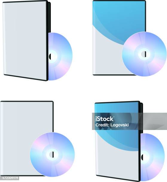 Cd Stock Vektor Art und mehr Bilder von Audiozubehör - Audiozubehör, CD, Design