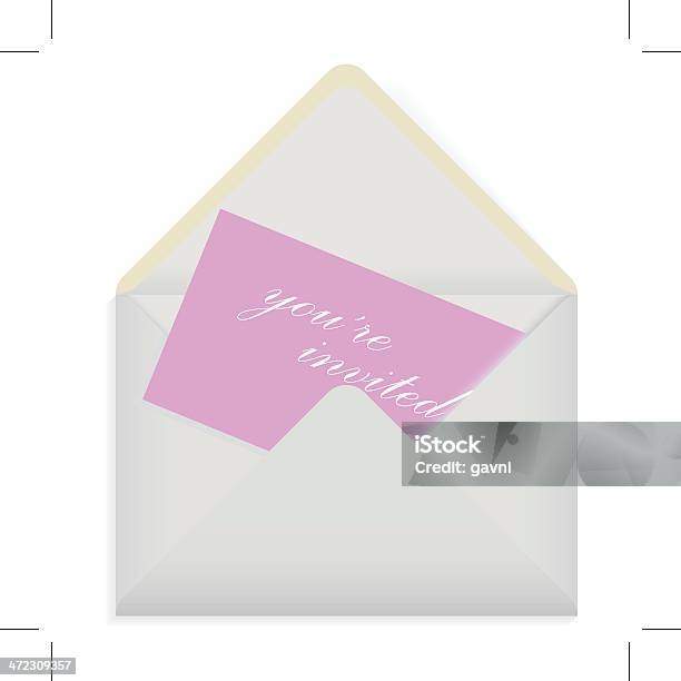 Card Envelope Vector Envelope Card Stock Illustration - Download Image Now - Folded ...
