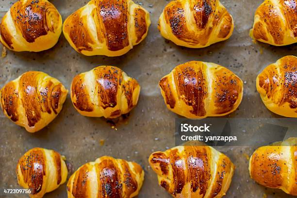 Buns Stock Photo - Download Image Now - 2015, Baked Pastry Item, Bakery