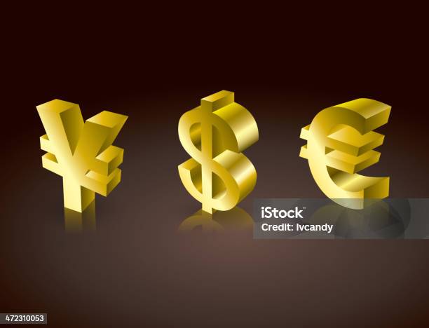 Dolar Euro I Wspólnie Juana - Stockowe grafiki wektorowe i więcej obrazów Bez ludzi - Bez ludzi, Biznes, Biznes finanse i przemysł