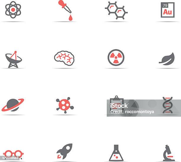 Icon Set Science Stock Illustration - Download Image Now - Icon Symbol, Leaf, Pipette