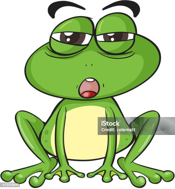 Frog - Stockowe grafiki wektorowe i więcej obrazów Białe tło - Białe tło, Clip Art, Część ciała zwierzęcia