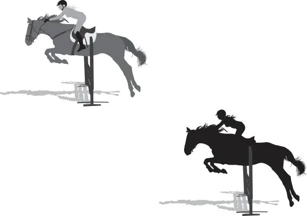 Vector illustration of Equestrian