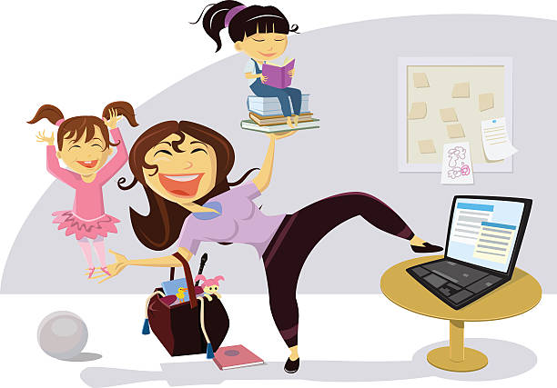 Explore 21,490+ Free Busy Mom Illustrations: Download Now - Pixabay