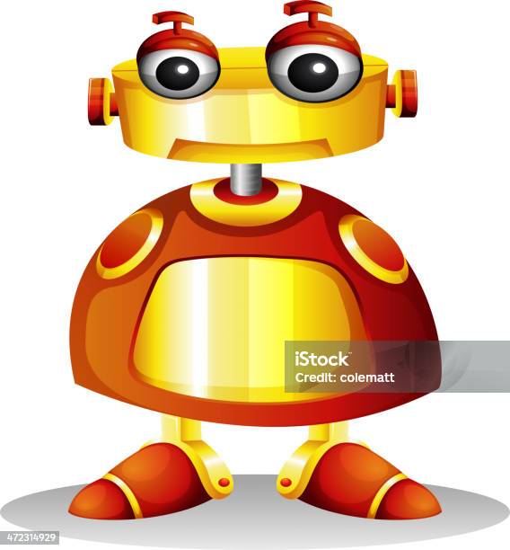 Игрушка Робот — стоковая векторная графика и другие изображения на тему Machinery - Machinery, Автоматизировать, Автоматический