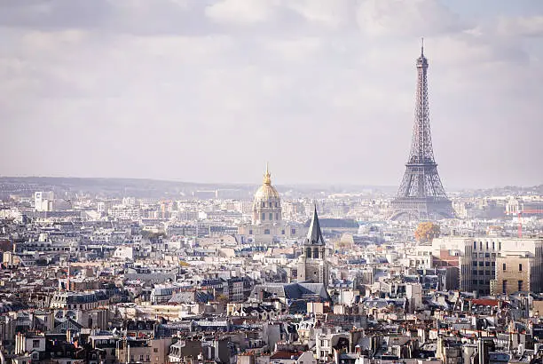 Photo of Skyline Paris France and The Eiffel Tower