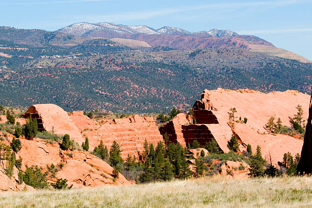 istock Rock Quarry in Red Rock Canyon Open Space Park 472315210