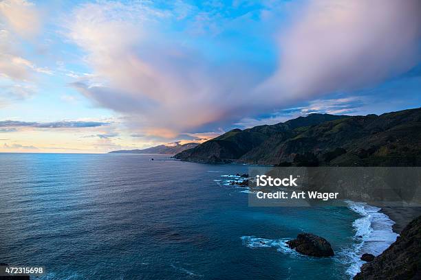 Big Sur California Scenic Stock Photo - Download Image Now - 2015, Beauty In Nature, Big Sur