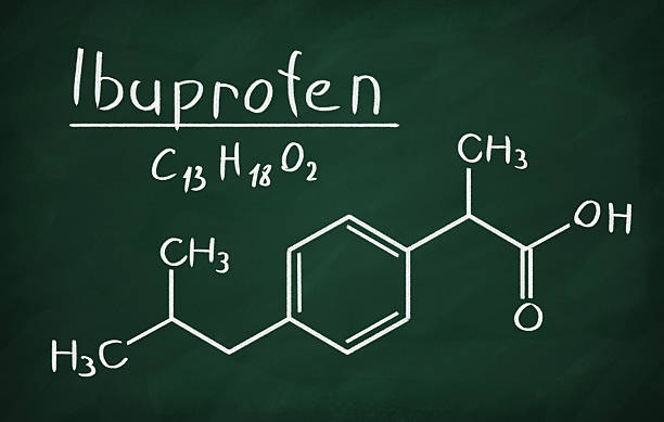 ibuprofen - ibuprofen stock-fotos und bilder