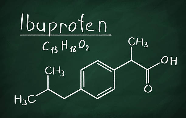 Ibuprofen stock photo