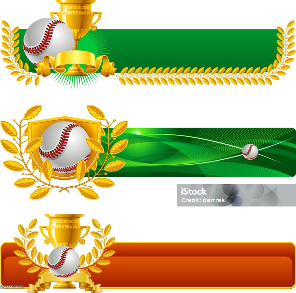 Joueur de Baseball - clipart vectoriel de Balle de baseball libre de droits