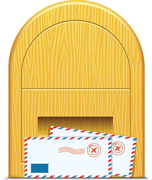 z poczty e-mail - mailbox mail junk mail opening stock illustrations