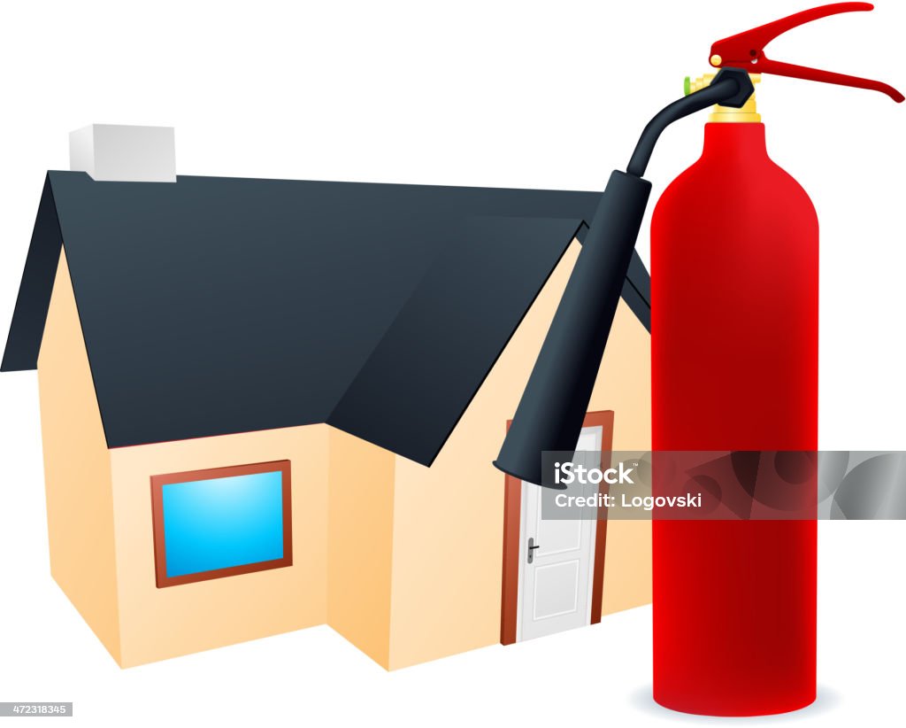 Brandschutz Stock Vektor Art und mehr Bilder von Ausrüstung und Geräte ...