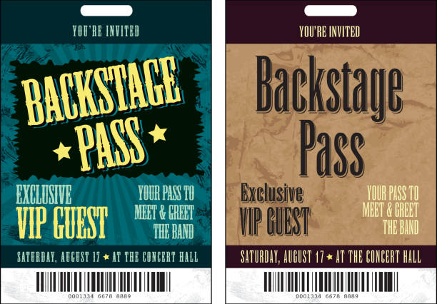 Vip Pass Example Concert Concert Vip Pass