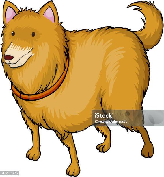 Ilustración de Sonriendo Perro y más Vectores Libres de Derechos de Animal - Animal, Cachorro - Perro, Canino - Animal
