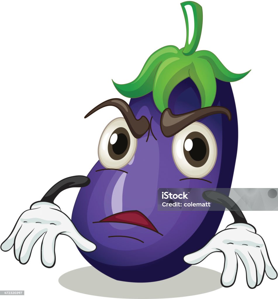 brinjal - Vetor de Berinjela royalty-free