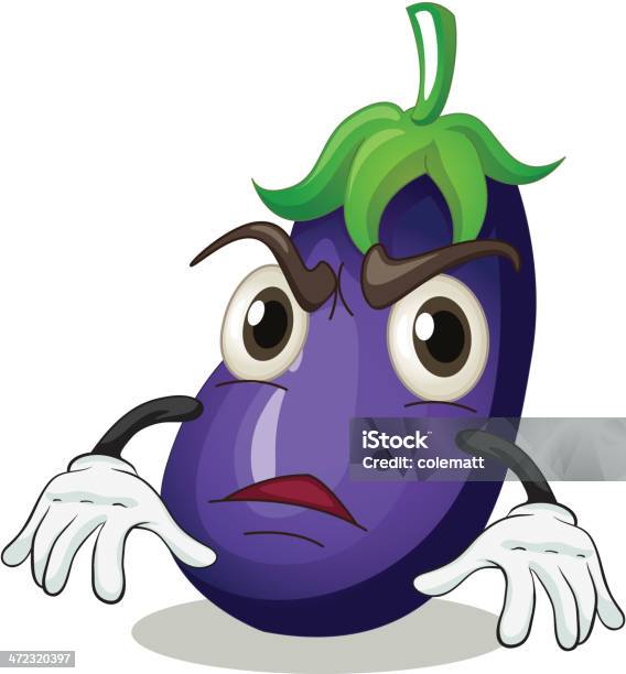 Brinjal - Arte vetorial de stock e mais imagens de Beringela - Beringela, Clip Art, Comida