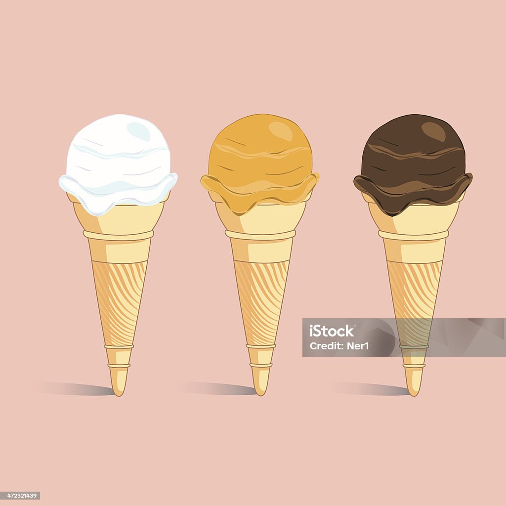 Abstract helado tubo. - arte vectorial de Abstracto libre de derechos