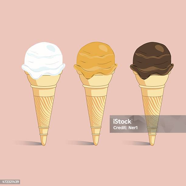 Ilustración de Abstract Helado Tubo y más Vectores Libres de Derechos de Abstracto - Abstracto, Alimento, Barquilla de helado