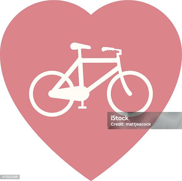 Amor De Bicicleta - Arte vetorial de stock e mais imagens de Amor - Amor, Armação de Bicicleta, Atividade Recreativa