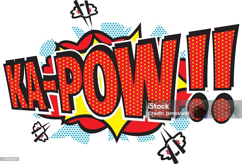 Ka-Pow!! - Vetor de Paf royalty-free