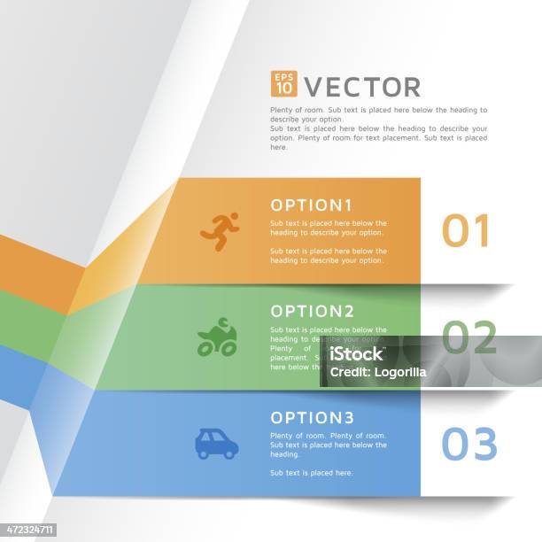 Infographic Background Options Stock Illustration - Download Image Now - Business, Business Finance and Industry, Choice