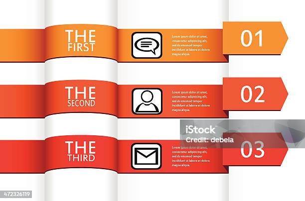 Infographic Template Stock Vektor Art und mehr Bilder von Nummer 1 - Nummer 1, Ziffer 3, Analysieren